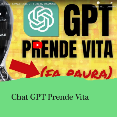 CHAT GPT PRENDE VITA